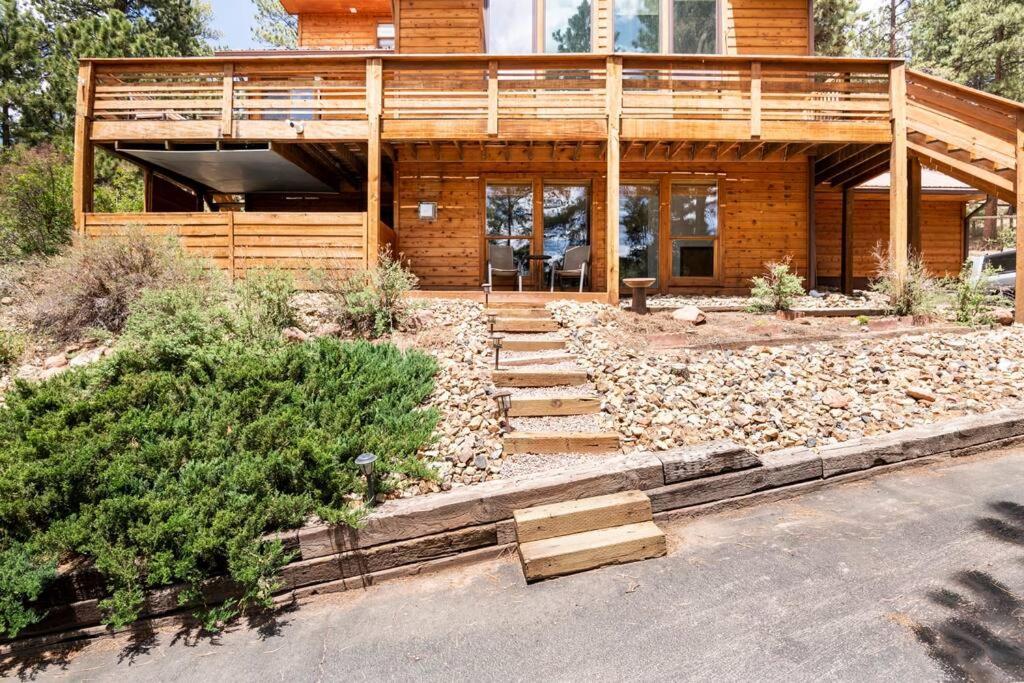 Private Hot Tub Overlooking Pikes Peak Уудланд Парк Екстериор снимка
